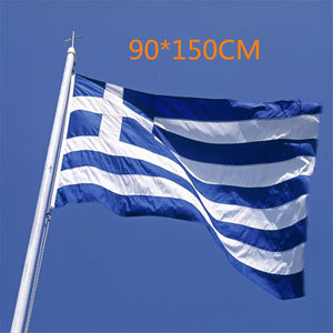 Greek Flag 90x150cm (3x5ft), Hellenic State, Polyester