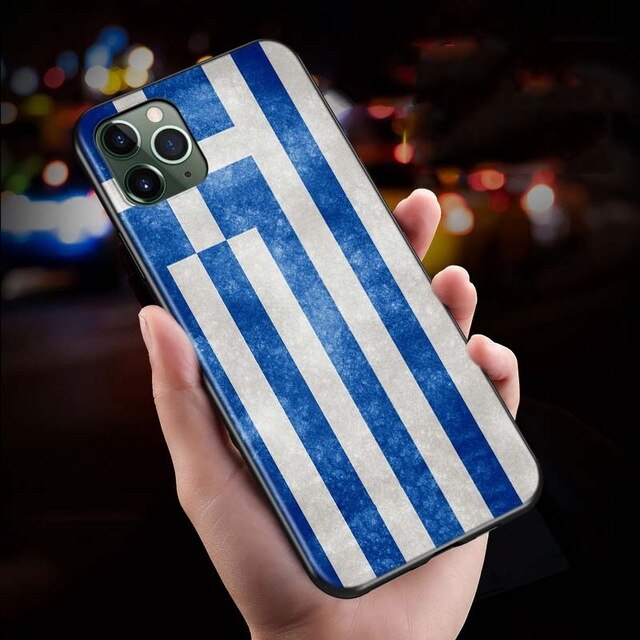 Greek Greece Cover Case For iPhone 11 Pro Max SE XS Max XR X 8 7 6S 6 Plus 5 S Phone Case