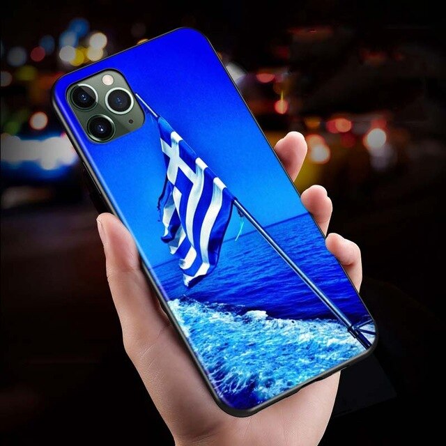 Greek Greece Cover Case For iPhone 11 Pro Max SE XS Max XR X 8 7 6S 6 Plus 5 S Phone Case