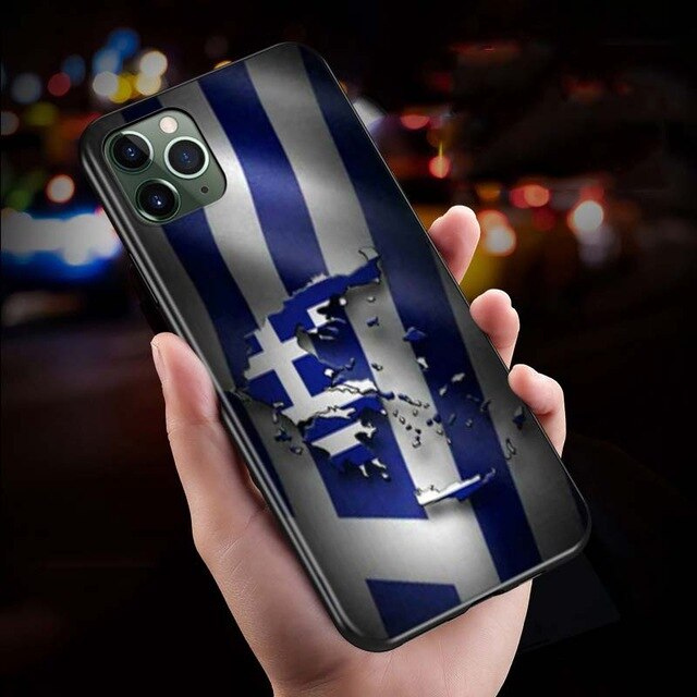 Greek Greece Cover Case For iPhone 11 Pro Max SE XS Max XR X 8 7 6S 6 Plus 5 S Phone Case