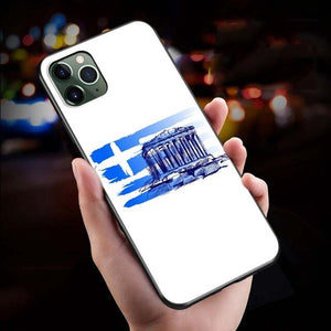 Greek Greece Cover Case For iPhone 11 Pro Max SE XS Max XR X 8 7 6S 6 Plus 5 S Phone Case