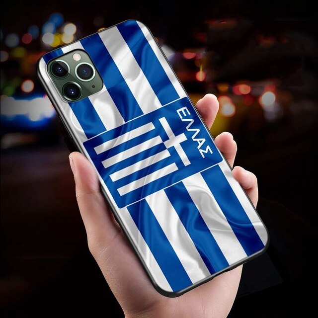 Greek Greece Cover Case For iPhone 11 Pro Max SE XS Max XR X 8 7 6S 6 Plus 5 S Phone Case