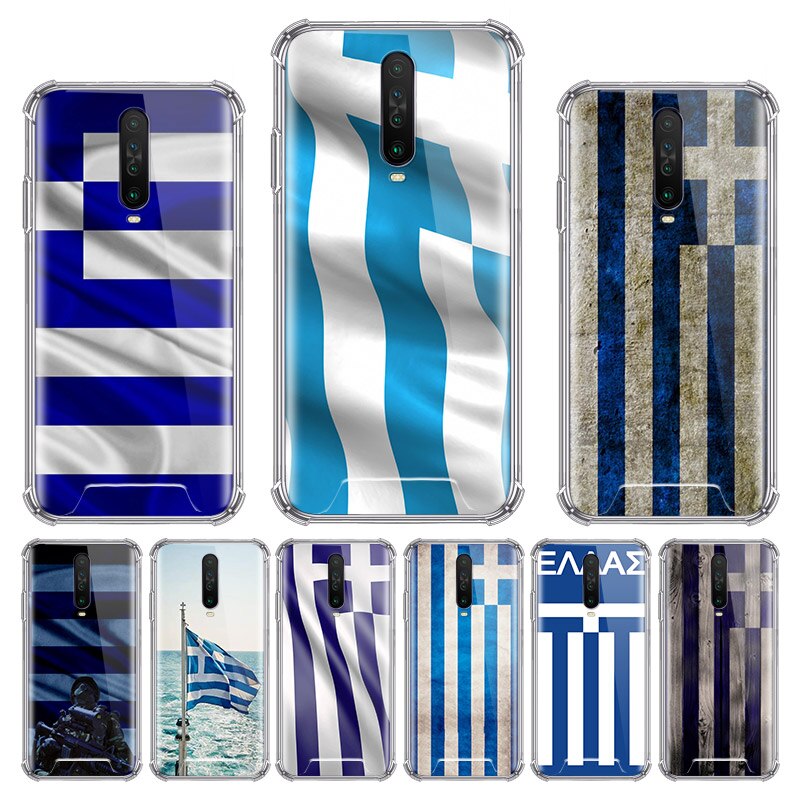 Greek Greece Flag Case for Xiaomi Redmi Note 8T 9 Pro Max 8 9S 7 6 7A 6A K20 K30 Pro Zoom