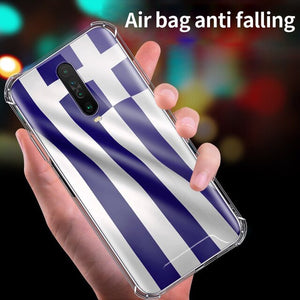 Greek Greece Flag Case for Xiaomi Redmi Note 8T 9 Pro Max 8 9S 7 6 7A 6A K20 K30 Pro Zoom