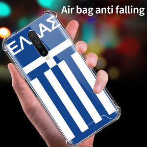 Greek Greece Flag Case for Xiaomi Redmi Note 8T 9 Pro Max 8 9S 7 6 7A 6A K20 K30 Pro Zoom