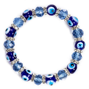 Evil Eye Bracelet (Glass/metal)