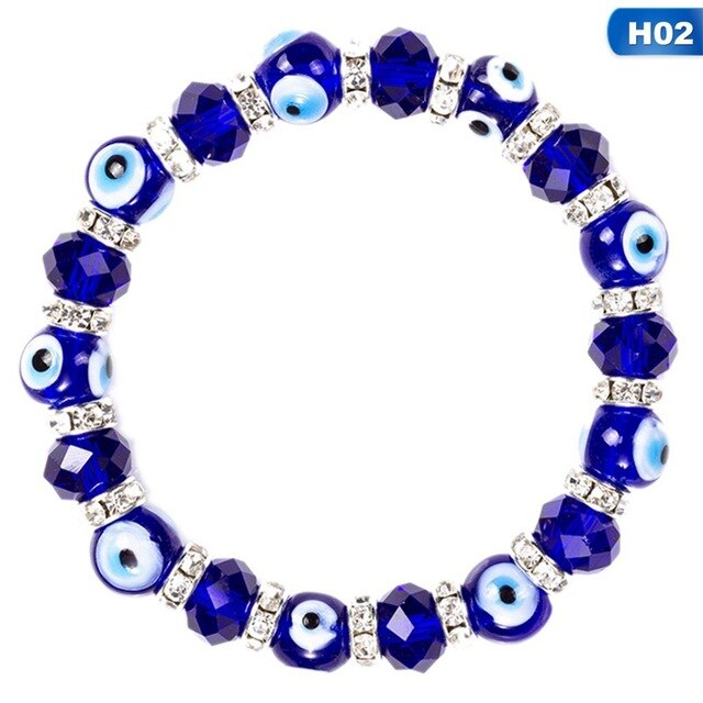 Evil Eye Bracelet (Glass/metal)