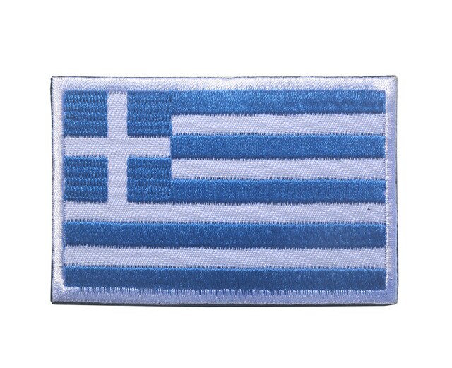 Greece Greek Flag Embroidered Patch