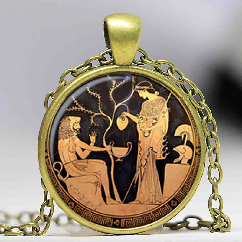 Ancient Greece Necklace Pendant