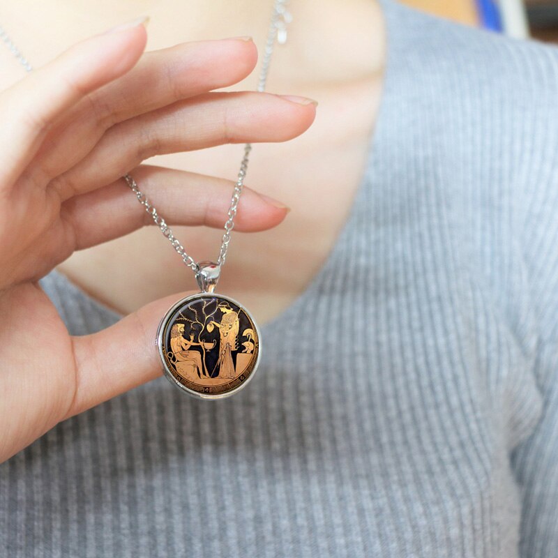 Ancient Greece Necklace Pendant