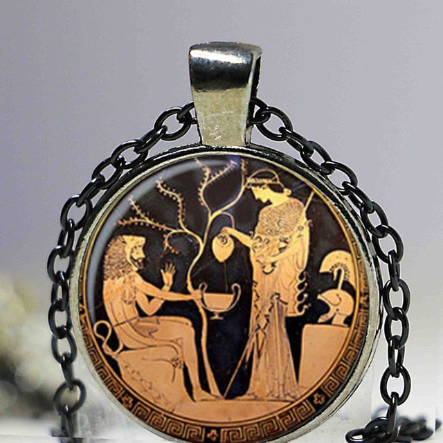 Ancient Greece Necklace Pendant