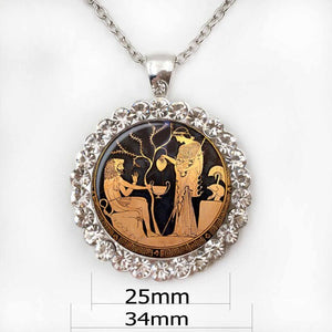 Ancient Greece Necklace Pendant