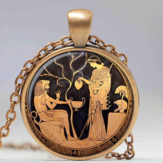 Ancient Greece Necklace Pendant